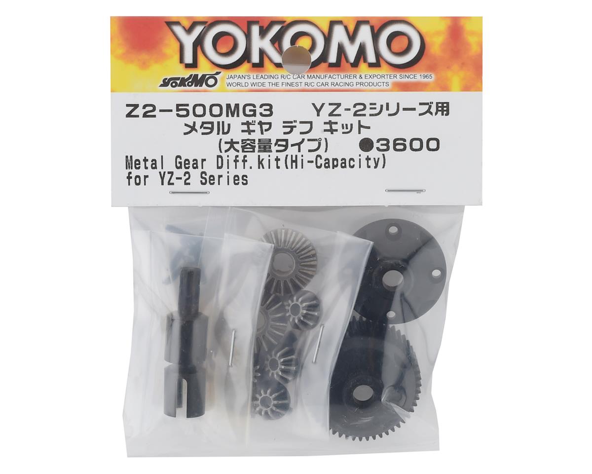 Yokomo YZ-2 Metal Gear Differential Kit (High Capacity) (YOKZ2-500MG3A)