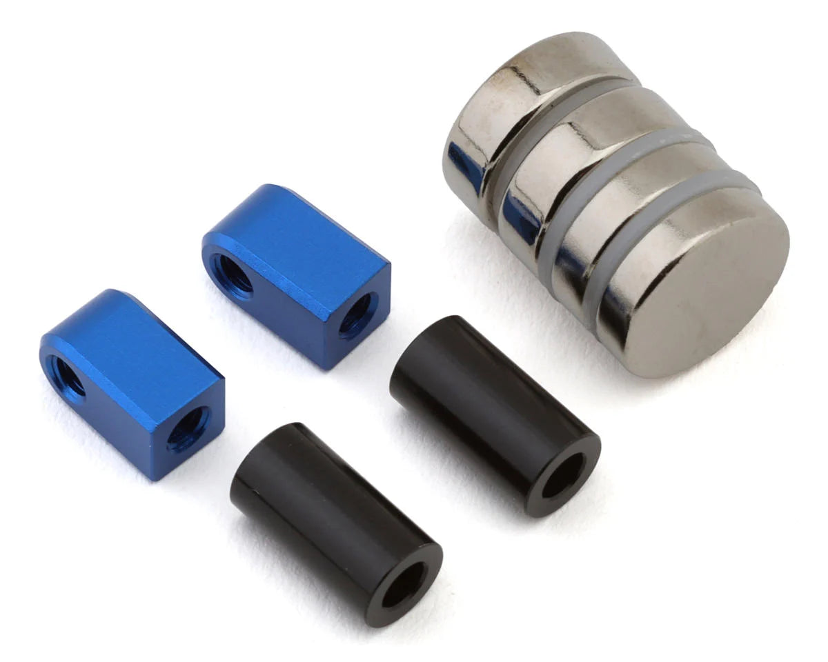 Yokomo Front Magnetic Body Mount (Blue) (YOKZS-016MGFBL)