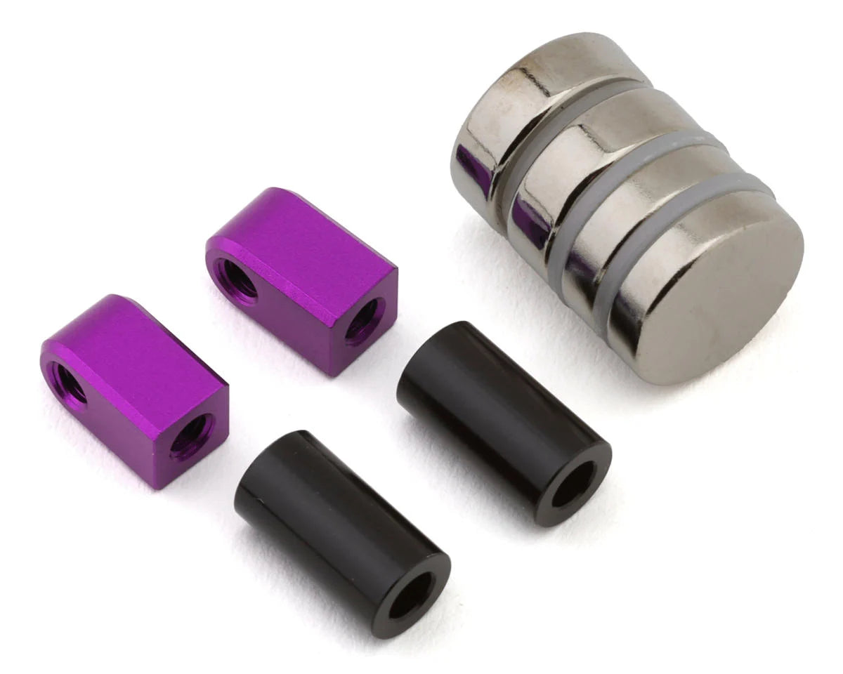Yokomo Front Magnetic Body Mount (Purple) (YOKZS-016MGFP)